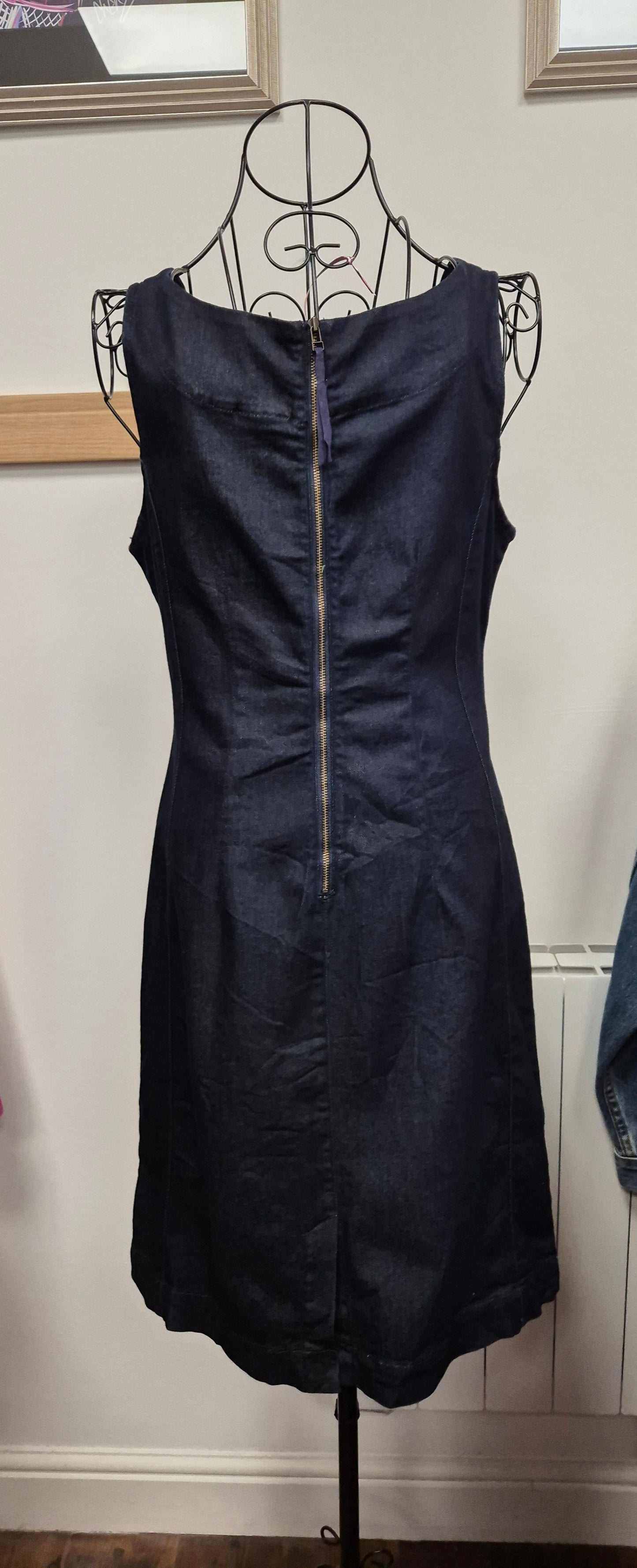 Beautiful vintage denim dress size uk 8