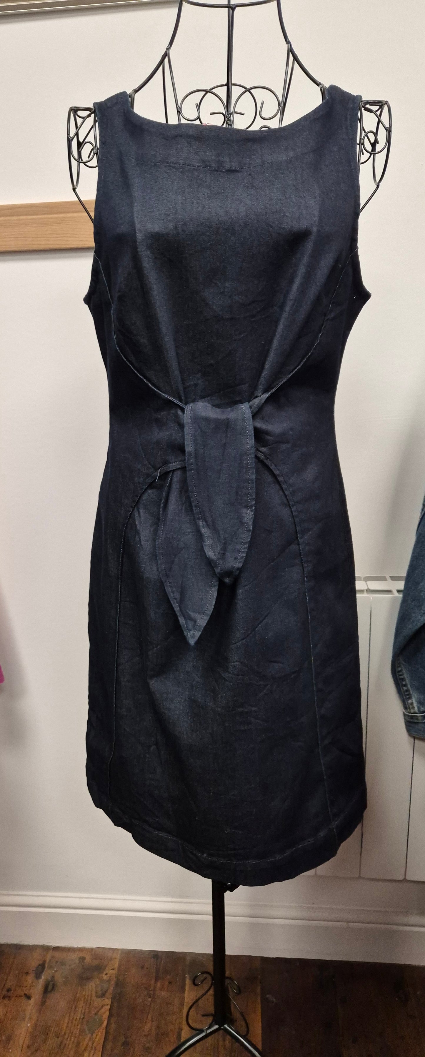 Beautiful vintage denim dress size uk 8