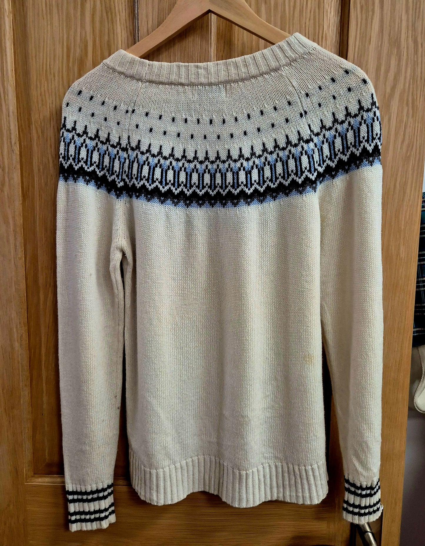 Cute Vintage Fair Isle jumper. Size 8/10