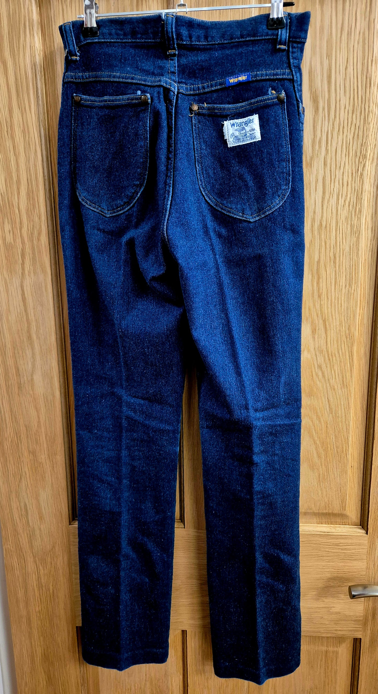 Vintage late 1970s wrangler jeans in beautiful condition. Very rare find. Size 26 waist (uk size 8).