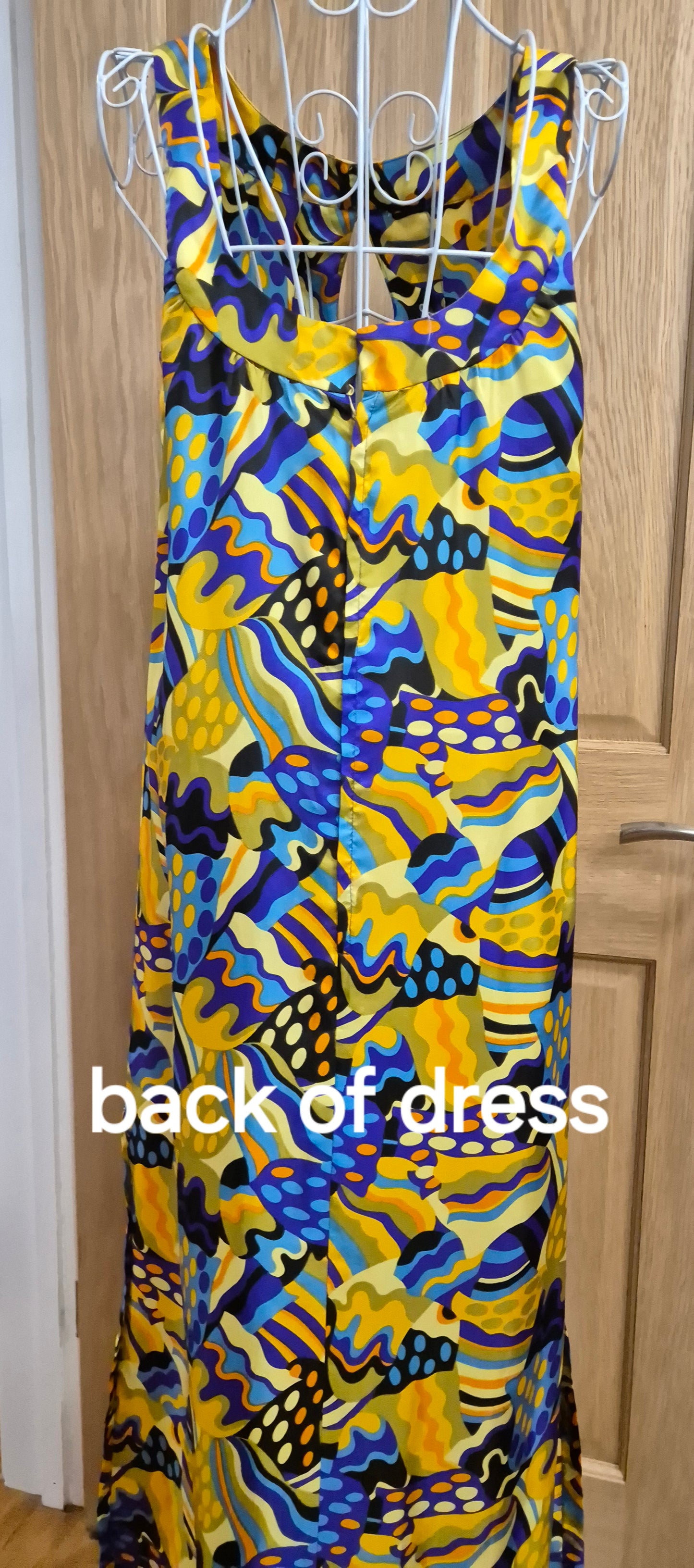 Vintage 1960s psychedelic maxi dress. In beautiful condition. Size 10