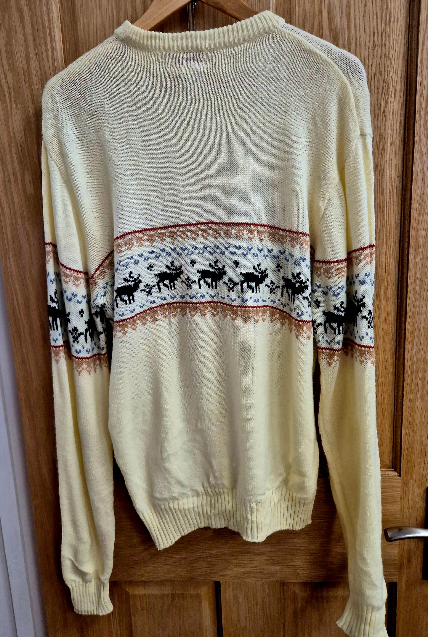 Vintage Christmas jumper. Unisex. Size L