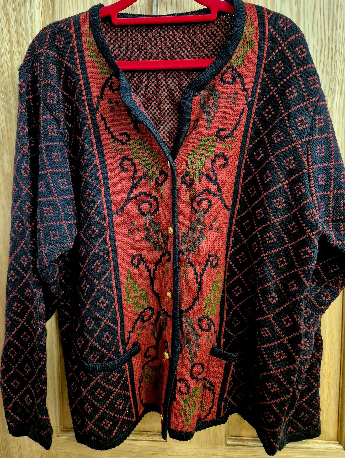 Vintage 1990s cardigan. Size uk 14/16