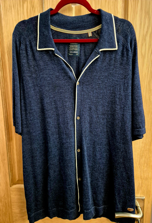 Vintage Mod short sleeved Jumper by Hammon & Co. Size XL/XXL