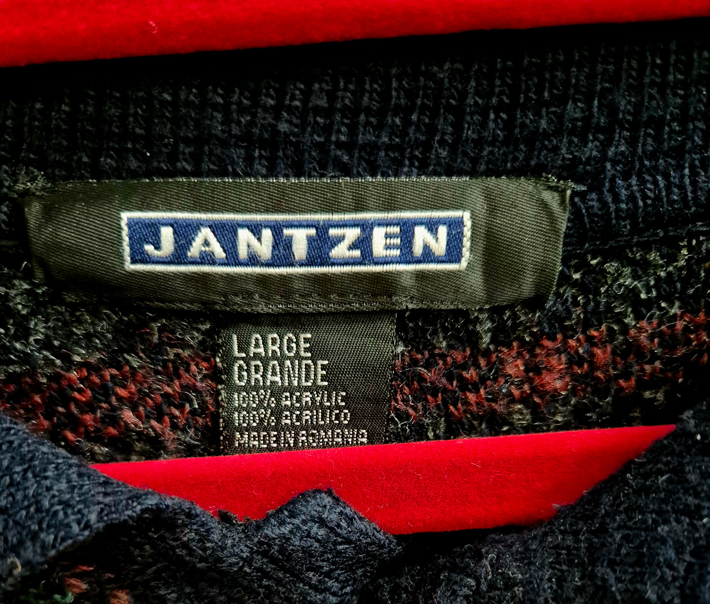 Vintage Jumper by Jantzen. Unisex. Size L.