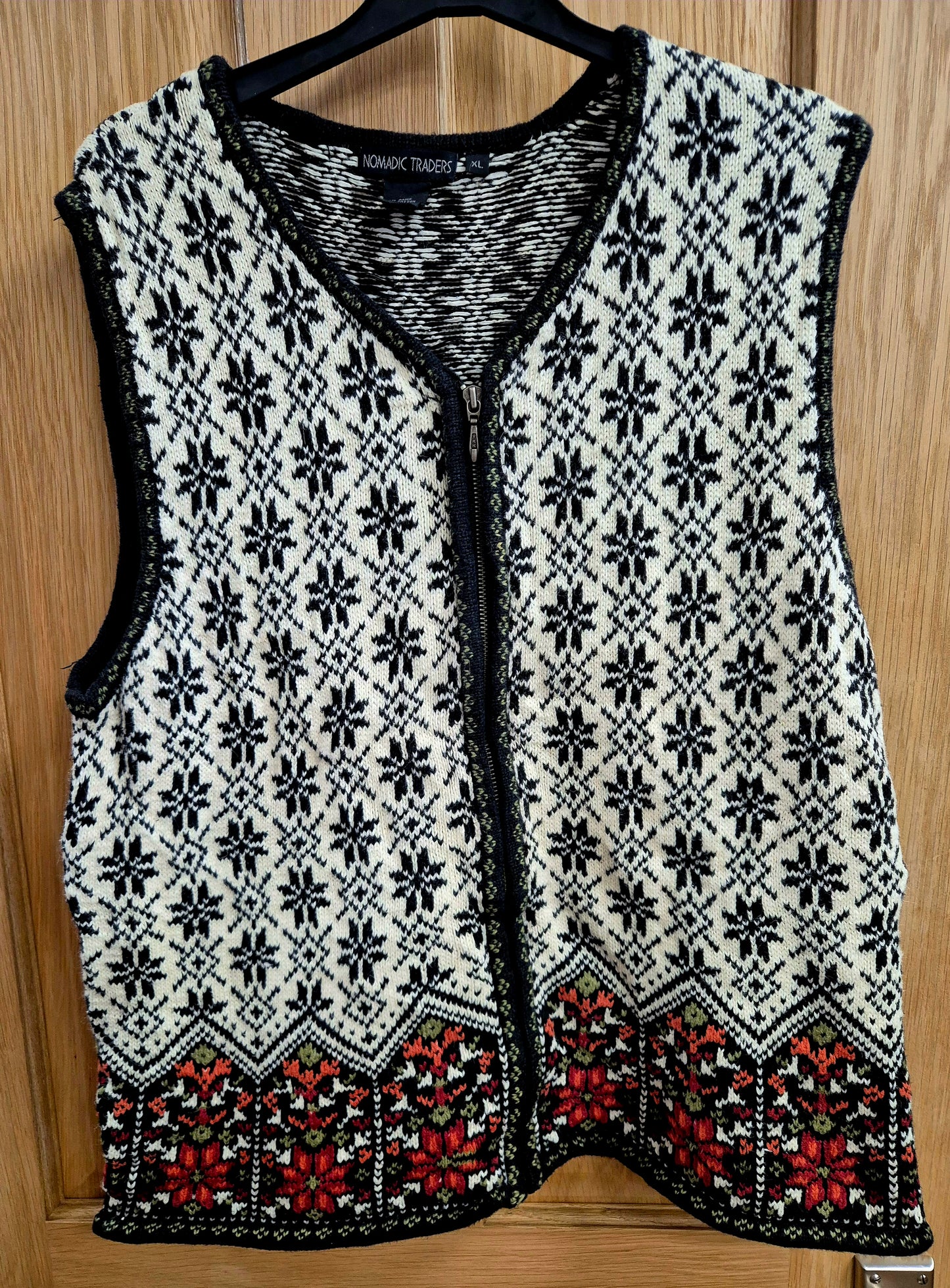 Stunning Vintage tank top Vest cardigan size L/XL