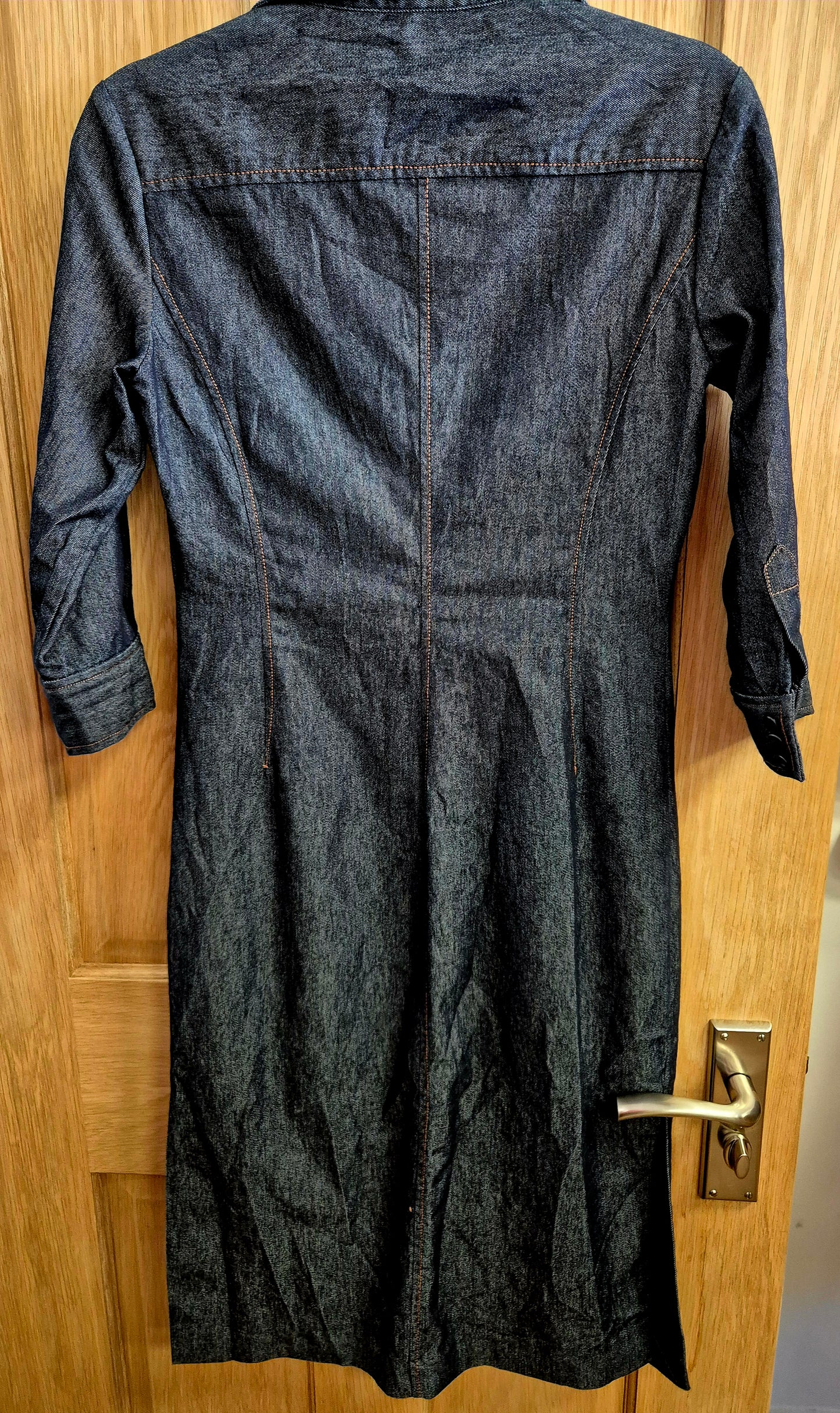 Vintage denim dress size uk 10