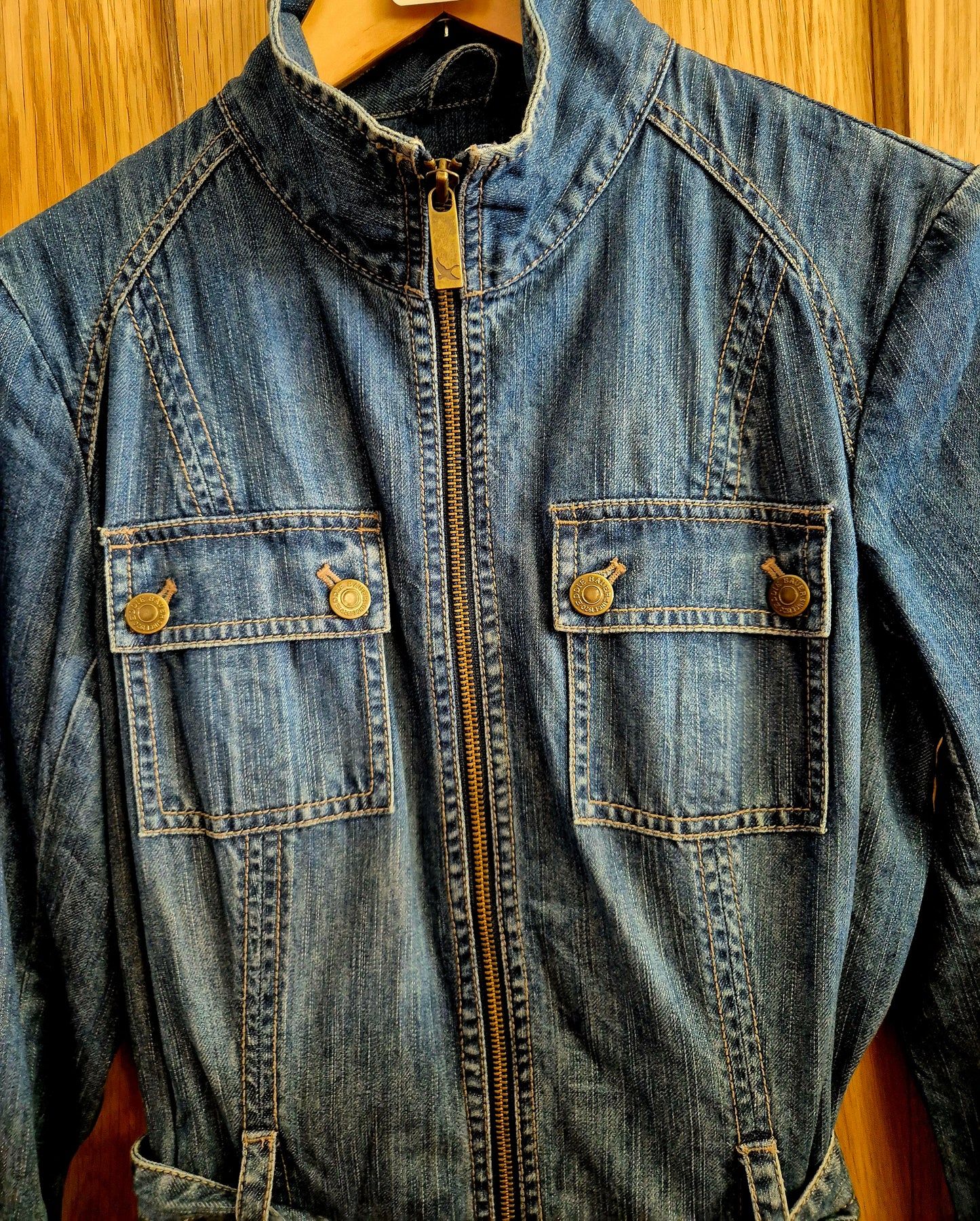 Vintage Eddie Bauer denim dress. Size 8