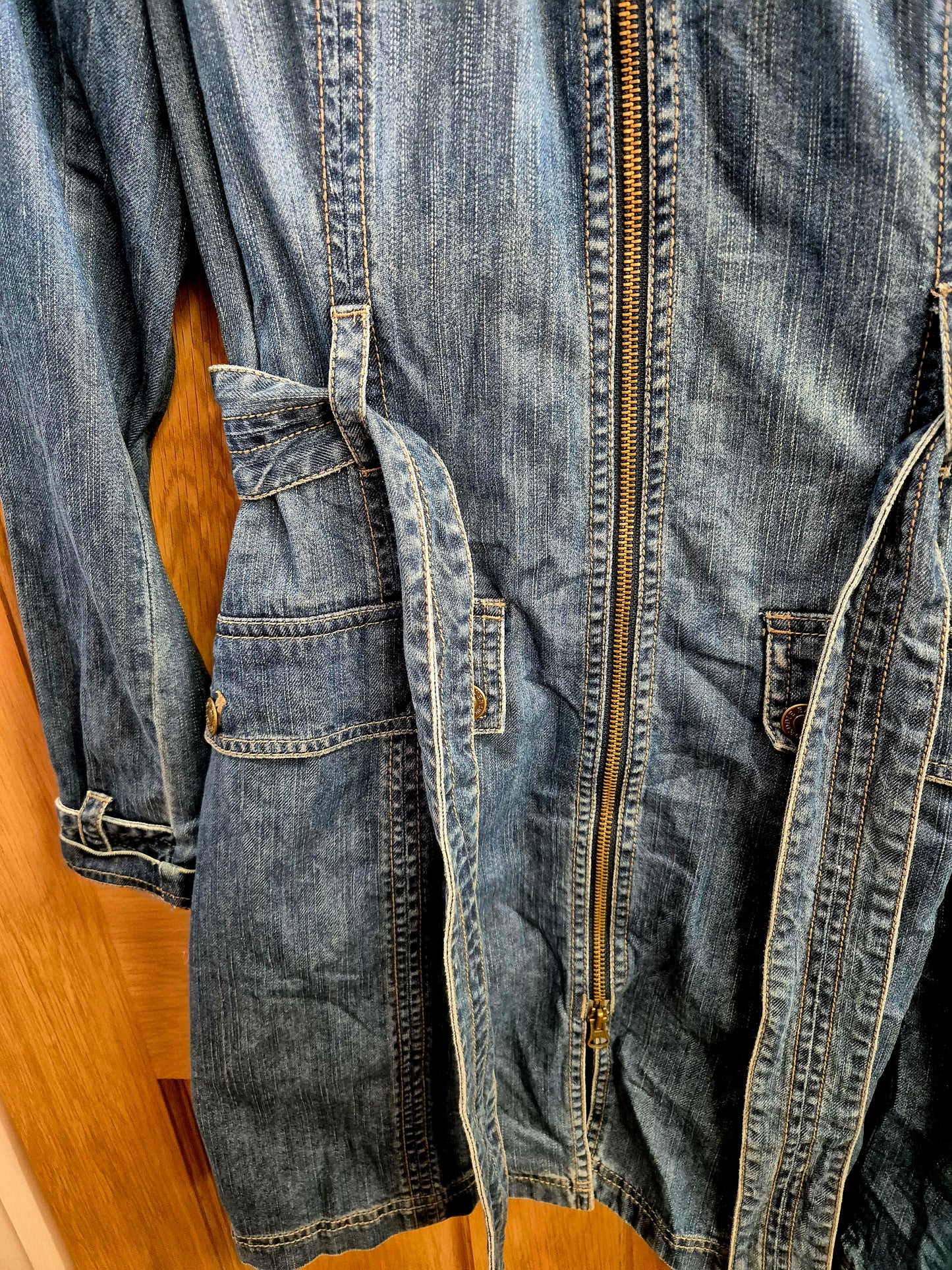 Vintage Eddie Bauer denim dress. Size 8