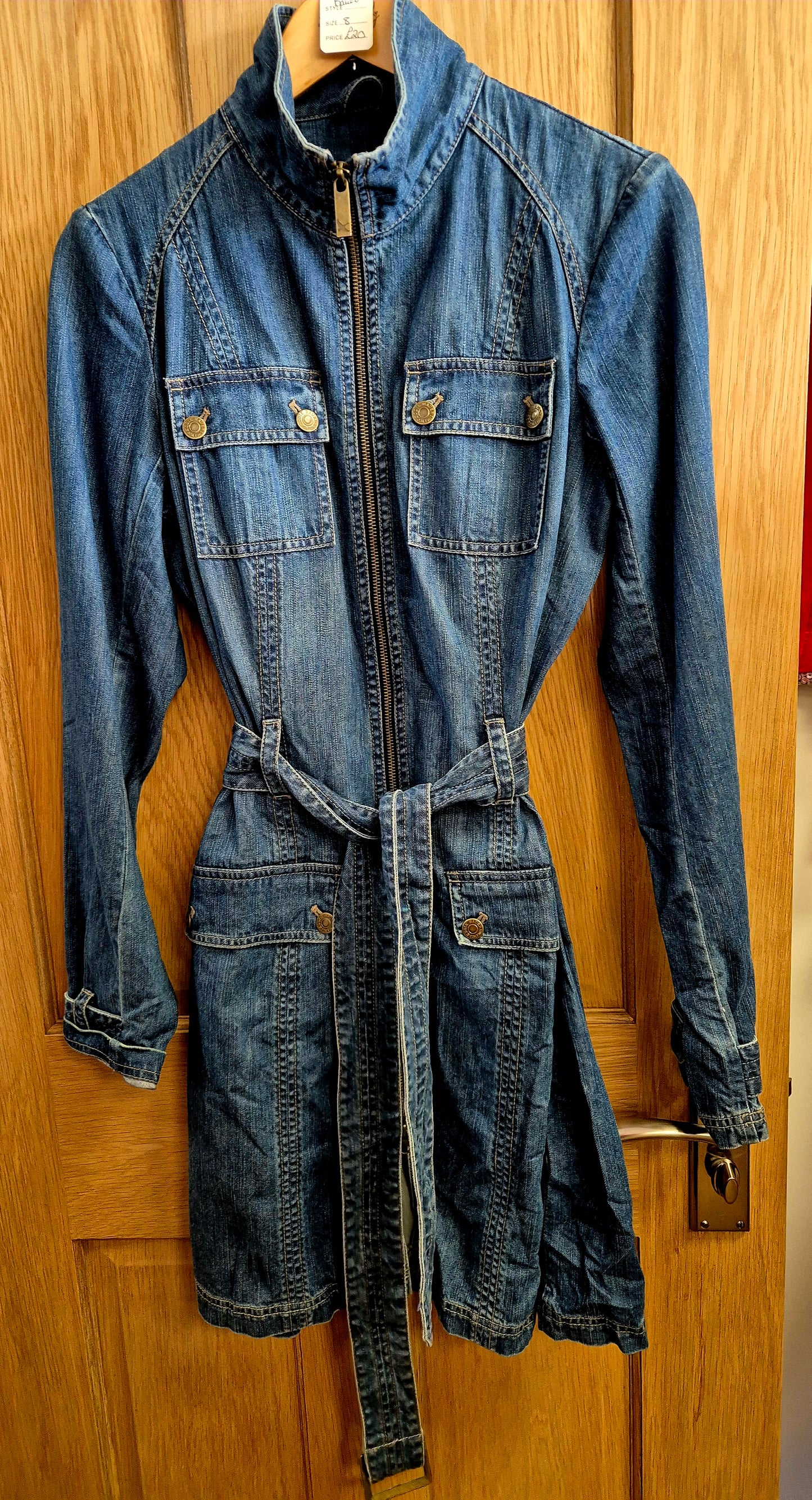 Vintage Eddie Bauer denim dress. Size 8